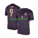 Camisolas de futebol Inglaterra Harry Kane 10 Equipamento Alternativa Euro 2024 Manga Curta